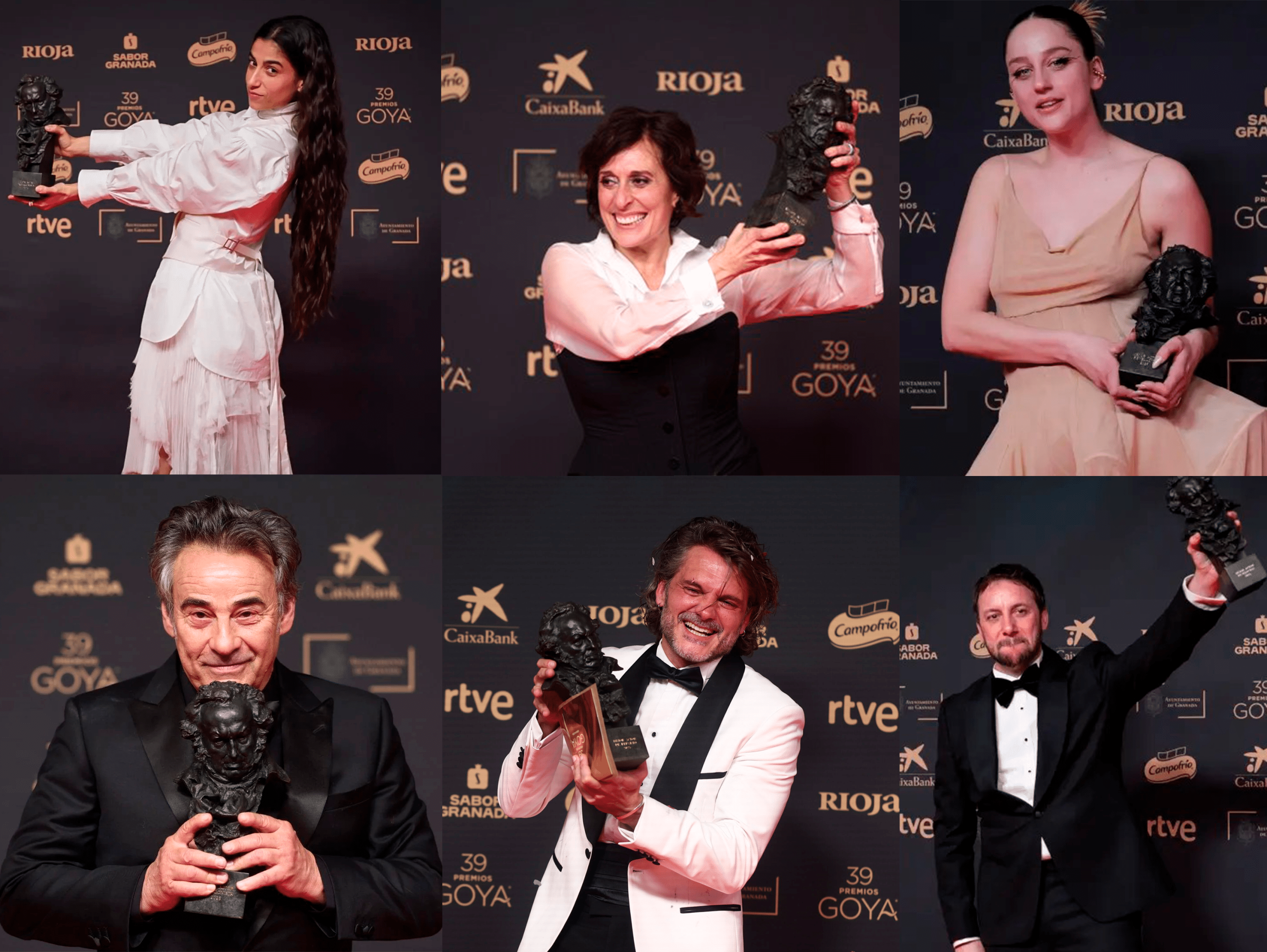 goya 2025 actores y actrices ganadores